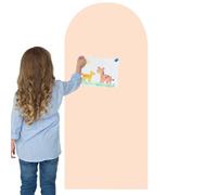 Magnetic Chalkboard pour mur réutilisable Interactive Stickers muraux pour Playroom Decor Pour enseignants Home Bedroom School Classroom