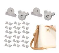Magnetic Clasps for Purses - Magnetic for Purses | Metal Seamless Magnetîc Buckle Clasp Tote Bags | 20 Pieces Seamless Bag Clip |Fasteners Buttons Multi Function Clasps Sewing Clothing