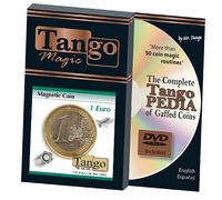 Magnetic Coin (1 Euro w/DVD)E0020 by Tango - Trick