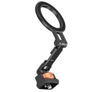 Magnetic Cold Shoe Mount compatible for Phones Foldable Phone Stand 1/4 Screw and Cold Shoe Mount compatible for Live Streaming Photography