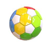 Magnetic Cubes - Rainbow Ball, Puzzle Brain Teaser with Glowing Colors, Soccer Ball Cube for Pressure, Fidget Toy Set Sensory Stimulation, Kids Preschool Classroom Travel