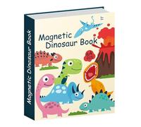 Magnetic Dinosaur Puzzle 540 g Lightweight Colorful Kids Puzzle Toys | Colorful Early Learning Educational Toys, Funny Preschool Educational Activity, Road Trip Activities Game For Boys, Girls