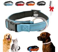 Magnetic Dog Collar, Reflective Adjustable Collar with Quick-Release Magnetic Buckle, Double-Layer Fabric Breathable Dog Collars for Comfortable All-Day Wear