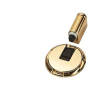 magnetic door stopper, Butée de porte coupe-vent d'intérieur robuste, butée de sol for maintenir ouverte, mécanique, sans perçage ni vis,for home(Brown)