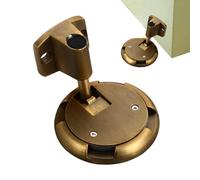 Magnetic Door Stopper, High Door Gaps, Professional No Drilling Doors Stopper Heavy Duty Adjustable Mechanical Silent Floor Doors Stop For Home Garage Bedroom Office 1-Pack Professional Hardware Gear
