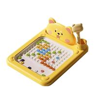 Magnetic Dot Art Tableau de Points pour Tout-Petits avec Stylo magnétique | Jouet interactif éducatif pour, Filles, de 2 à 5 Ans, activité motrique Fine d'apprentissage