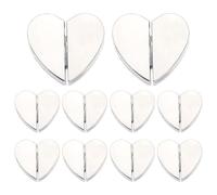 Magnetic Drape Clips | Closure Heart-Shaped Heavy Duty Alloy