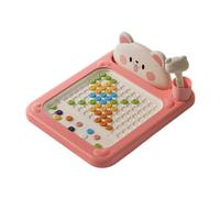 Magnetic Drawing Board - Pre-Cut Pen Control Bead Doodle Toy For Kids | Magnetic Bead Doodle Pad for Boys Girls Preschoolers Daycare Birthday Holiday Kindergarten Playroom Bedroom Living Room
