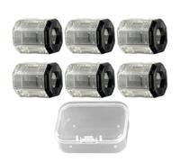 Magnetic Drill Bit Screw Ring | 6 Pieces Hand Tool Attachment,Magnetic Screw Holder For Drill Bit | For Men Professionals Workers Crafters Home Improvement