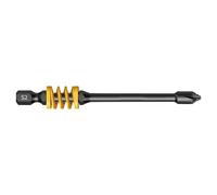 Magnetic Drill Bits, Precision Extension Head, Strong Rainbow Spring, Anti Slip Grip Shank, Bit Holder Adapter for Electrician Use, Power Drill Attachment, Home Projects, S2 Alloy Steel