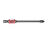 Magnetic Drill Bits, Precision Extension Head, Strong Rainbow Spring, Anti Slip Grip Shank, Bit Holder Adapter for Electrician Use, Power Drill Attachment, Home Projects, S2 Alloy Steel