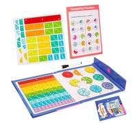 Magnetic Fraction Book, Magnetic Educational Circles Puzzle Toys
