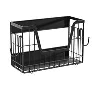 Magnetic Fridge Shelf, Side Refrigerator Rack, 12.4x4.92x7.87 Inches Space-Saving Kitchen Organizer, Strong Adhesive-Free Mount, Multi-Layer Storage Design, Ideal for Cabinets, Dorms, Small Spaces