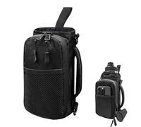Magnetic Gym Bag, Water Bottle Carrier, Sling Sport Bag with Strong Magnets, Hands Free Hydration Holder for Hiking, Camping, Outdoor Travel, Cycling, and Walking, 7.87x4.33x1.38 inches