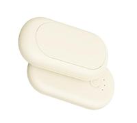 Magnetic Hand Warmers - Portable 2 in 1 USB Rechargeable Winter Supplies - 15.6x10.9x2.3cm Heated Hand Warmers, Travel-Friendly for Football Indoor School Offices Work Recovery Relaxation Christmas