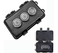 Magnetic Key Box For Hiding Key Outside With 3 Strong Neodymium Magnets-Durable Hard Shell-Perfect For Outdoor Storage Of Small Items