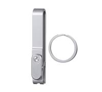 Magnetic Keychain - Rotating Anti-Slip Keychain, Metal Quick Release Key Holder with Metal Ring | Locked Magnet Keyring For Adults Men Women Pocket Backpack Purse Bags Handbag Travel Hiking Car Gym