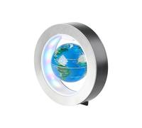 infactory Globe terrestre 10 cm en lévitation avec Anneau magnétique à éclair...