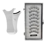 Magnetic Lashes Kit - Reusable Natural False Eyelashes, No Glue Magnetic