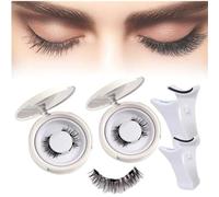 Magnetic Lashes, Magnetic Eyelashes With Applicator, Quick Easy Safe No Glue or Liner Needed (Fuller, 2 PCS)