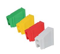 Magnetic Livestock Tool Rack, 4 Piece Animal Care Applicator Bracket, Heavy Duty Tool Holder with Strong Magnet, Farm Animal, Barn Equipment Rack with Durable, Cattle Horse Holder for Workshop