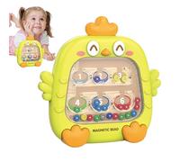 Magnetic Maze-Chicken Design Farmyard Sorting Board, Fine Motor Skill Developer, Travel Activity, Learning Game, Preschool Counting Challenge, Portable Logic Toy | for Boys