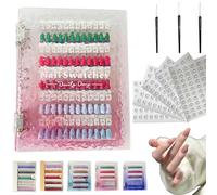 Magnetic Nail Swatches Book, 2025 New 120/180/240 Nail Color Display Book, Magnet Blank Nail Organizer Storage, Nail Art Salon Design Display Booklet for Manicurist (Red,120Pc)