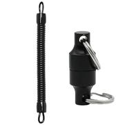 Magnetic Net Release - Ultra Puissant Releaser Aimanté Pêche avec Longe Extensible, Clip Magnétique avec Mousqueton Pivotant | Support Filet Magnétique, Accessoire de Pêche Rétractable Résistant