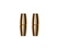 Magnetic Nipple Clamps - Sensual Cylinder - Gold