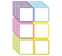 Magnetic Note Pad for Fridge, Reusable Erasable Planning Pads with Labels, Writable Sticker Notepad for Messages, Shopping, Home Kitchen, Locker, Whiteboard, School, and Daily Organization