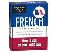 Magnetic peotry kit - 3050 - over 500 magnetized words and word fragments - french/francais