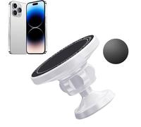 Magnetic Phone Holder - Phone Car Mount | 360 Degree Rotation Workout Magnet Smartphones Cradle for Gym Any Metal Surfaces Works with All Smartphones