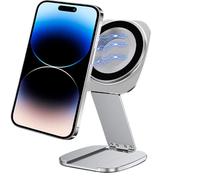 Magnetic Phone Holder - Portable Folding Tablet Rack & Portable Rotating Tablet Mount | Versatile Magnetic Stand for Women, Men, Gym, Selfie, Home, Outdoor, Truck, Travel & Desk