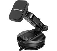 Magnetic Phone Holder With Suction Cup For Dashboard And Windshield, 2 Magnets Included, 360 Degree Rotating Magnetic Plate, Adjustable Arm Up To 6 Inches For Iphone,
