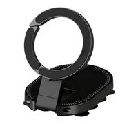 Magnetic Phone Mount - ABS 16cm, Suction Cup Holder, 360 Rotation | Stable, Rotating Car Stand, Hands Free Bracket For Gym, Kitchen, Bathroom, Workshop, Glass, Mirror, Tile, Wall, Home, Travel