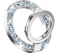 Magnetic Phone Ring Holder, Compatible With Magsafe Phone Grip With Adjustable Stand, Kickstand For Iphone 15 Pro Max/Plus/Series 14/13 Other Smartphones, Silver