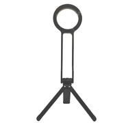 Magnetic Phone Tripod - 20.8x11.5cm Aluminum Stand, Magnetic Holder Phones, Foldable Clip Clamp | Plane Desktop Stand | Ideal Electronics Accessory for Home, Workplace, Desk, Outdoor, Video Streaming