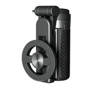 Magnetic Phone Tripod - Compact Smartphone Stabilizer, Portable Adjustable Holder Feature, with Pocket Folding Stand for Travel Filming with, Mobile Accessory for Outdoor Video Recording
