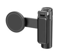 Magnetic Phone Tripod - Multifunctional Foldable Telescopic Bracket, Small Portable Selfie Stick, Five-Section Adaptable Holder, Lightweight Recording Accessory | Practical Mount for Sports Golf Trav