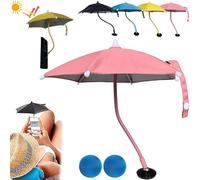 Magnetic Phone Umbrella,magnétique Phone Umbrella,phone Umbrella for Sun,parasol Telephone Portable,parapluie Téléphone Voiture,parapluie Magnétique Téléphone,360 Degree Adjustable Phone Sun Blocker-B