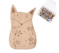 Magnetic Pin Holder - Sewing Pin Holder - Cute Animal Magnetic Needle Organizer - Includes 100 Pins, Multi-Purpose Cartoon Clip For Tailoring, Dressmaking, Quilting, Crafting & Sewing Projects