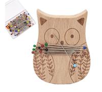 Magnetic Pin Holder - Sewing Pin Holder - Cute Animal Magnetic Needle Organizer - Includes 100 Pins, Multi-Purpose Cartoon Clip For Tailoring, Dressmaking, Quilting, Crafting & Sewing Projects