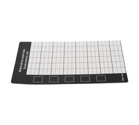 Magnetic Plus Mat Tapis de réparation de vis pour petit support 145 x 90 mm pour organisation de vis mémoire de travail anti-perte pour téléphone portable électronique