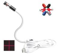 Magnetic Positioning Quilting Light for Sewing Machine, Quilting Guide Light, Sewing Guide Light with Adjustable Dot/Straight Line/Crosshair Projection for Straight Stitching (1PCS-Crosshair)