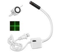 Magnetic Positioning Quilting Light for Sewing Machine, Sewing Machine Quilting Light with Adjustable Dot/Straight Line/Crosshair Projection,Vision Guide,Sewings Machines Laser (Green cross 100mw)
