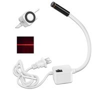 Magnetic Positioning Quilting Light for Sewing Machine, Sewing Machine Quilting Light with Adjustable Dot/Straight Line/Crosshair Projection,Vision Guide,Sewings Machines Laser (Red line 100mw)