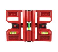 Magnetic Post Level Tool | Folding Adjustable Fence Leveling Tool For Accurate Alignment | Ideal For Fence Post, Window Installation, Ceiling, Furniture Assembly, Flooring, Countertop, Outdoor & Home