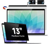Magnetic Privacy Filter Compatible with Apple MacBook Pro 13-inch (2016-2022, M1, M2) & MacBook Air 13 (2018-2021, M1), Removable Anti-Spy, Blue Light, Privacy Screen Filter 13.3 Inches