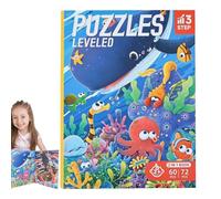 Magnetic Puzzle Game, Educational Travel Toy, Interactive Activity Book, Compact Learning Set, 11.22x8.46x0.39 inches, Ideal for Kids, Boys, Girls, Road Trips, Car Rides, Birthday