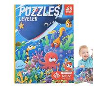 Magnetic Puzzle, Travel Puzzle Book, 11.22x8.46in Educational Learning Toy, Portable Compact Design, Fun Interactive Games for Kids, Boys, Girls, Road Trip, Car Ride, Birthday